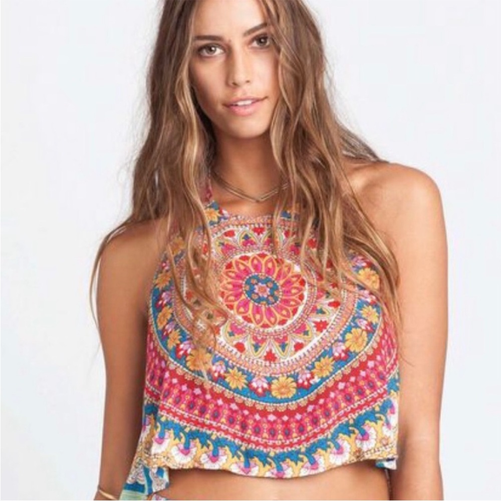 Billabong boho festival Halter top S